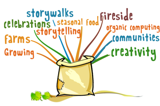 A nice sack of things makes me think of Parcels a group I worked with way back